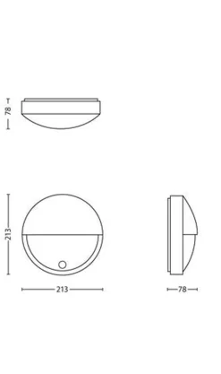 Utelamper - Veggskjold / Plafond><noscript><img width=