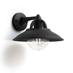 Utelamper - Klassiske Vegglamper>Philips myGarden Cormorant vegglampe utendørs IP44 - Svart