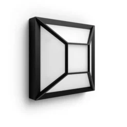 Utelamper - Veggskjold / Plafond>Philips myGarden Drosera vegglampe utendørs IP44 12W LED - Svart