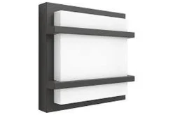 Utelamper - Veggskjold / Plafond>Philips myGarden Petronia 12W - Antrasitt Grå