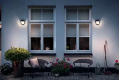 Utelamper - Klassiske Vegglamper>Philips myGarden Serres vegglampe utendørs IP44 - Svart