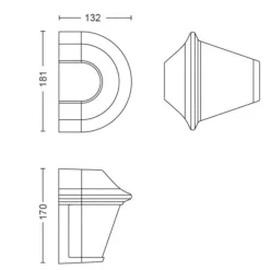 Utelamper - Klassiske Vegglamper><noscript><img width=