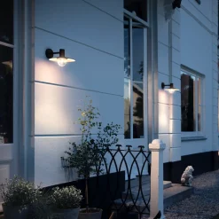 Utelamper - Klassiske Vegglamper>Philips myGarden Skua vegglampe utendørs IP44 - Svart