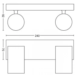Kjøkkenbelysning Tak|Spotter & Skinner><noscript><img width=