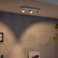 Kjøkkenbelysning Tak|Spotter & Skinner>Philips myLiving Runner spotskinne Hvit