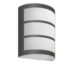 Utelamper - Veggskjold / Plafond>Philips Python vegglampe utendørs IP44 6W LED - Antrasitt