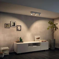 Kjøkkenbelysning Tak|Spotter & Skinner>Philips Star Warmglow 3 LED-spot Hvit