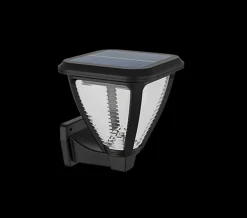 Solcellebelysning|Utelamper - Klassiske Vegglamper>Philips Vapora vegglampe 1,5W 2700 Kelvin IP44 solcelledrevet med dag/natt sensor Svart