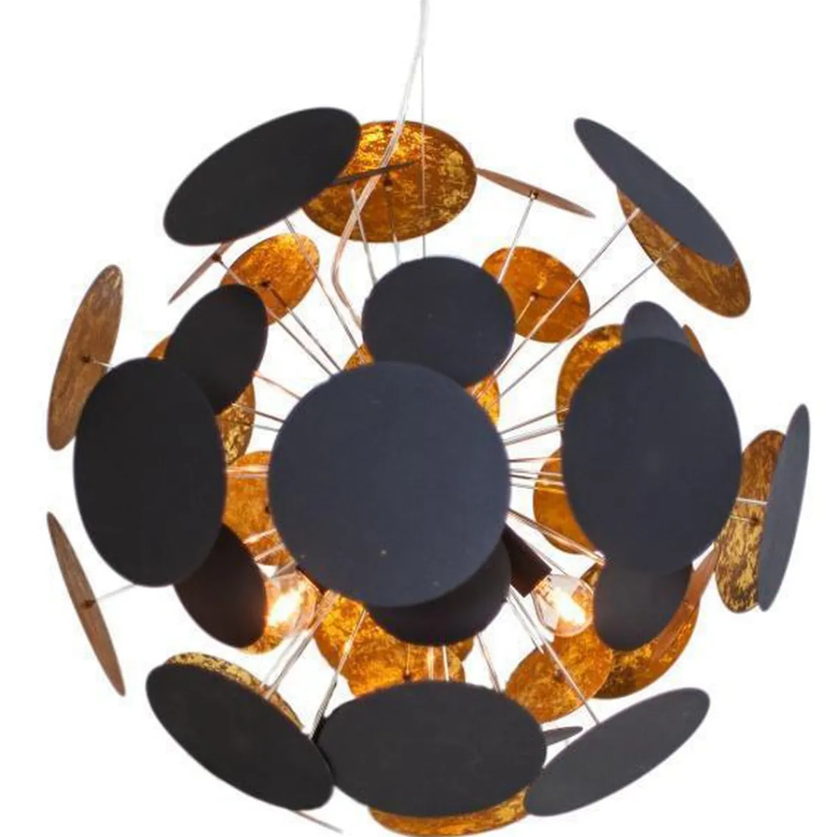 Kjøkkenbelysning Tak|Takpendler>By Rydens Planet taklampe 50 - Sand Svart