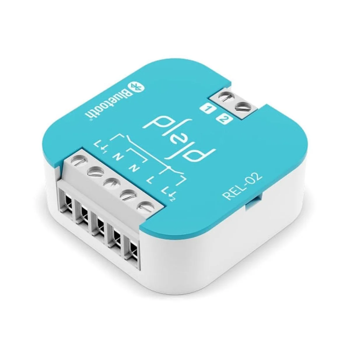 Dimmere|Dimmere>Plejd Dobbelaktuator 16A/2 mesh BT - REL-02 Hvit