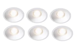 Lightup-Pris|Plejd>Plejd smart lavtbyggende spot / downlight 2200-4000K IP44 8W RA90 - 6 pakning