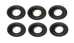 Lightup-Pris|Plejd>Plejd smart tilt lavtbyggende spot / downlight 2200-4000K IP44 8W RA90 - 6 pakning