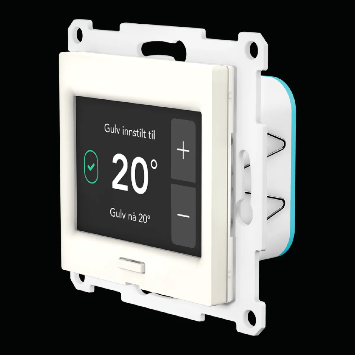 Plejd>Plejd termostat TRM-01 - Passer til ELKO ramme