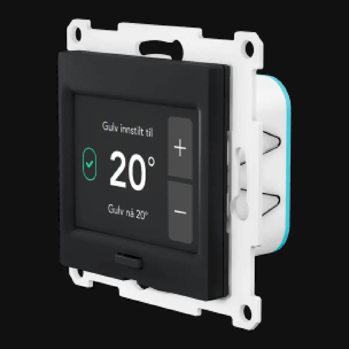 Plejd>Plejd termostat TRM-01 - Passer til ELKO ramme