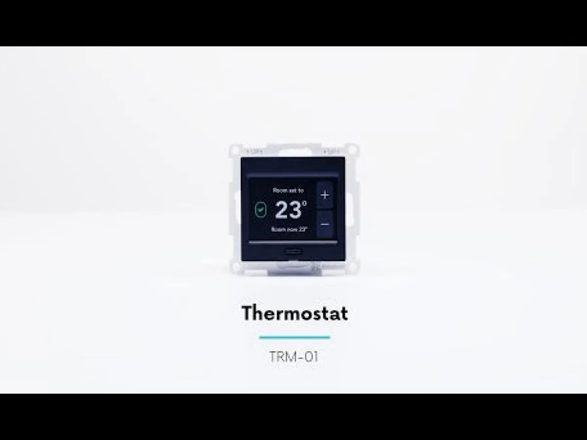 Plejd>Plejd termostat TRM-01 - Passer til ELKO ramme