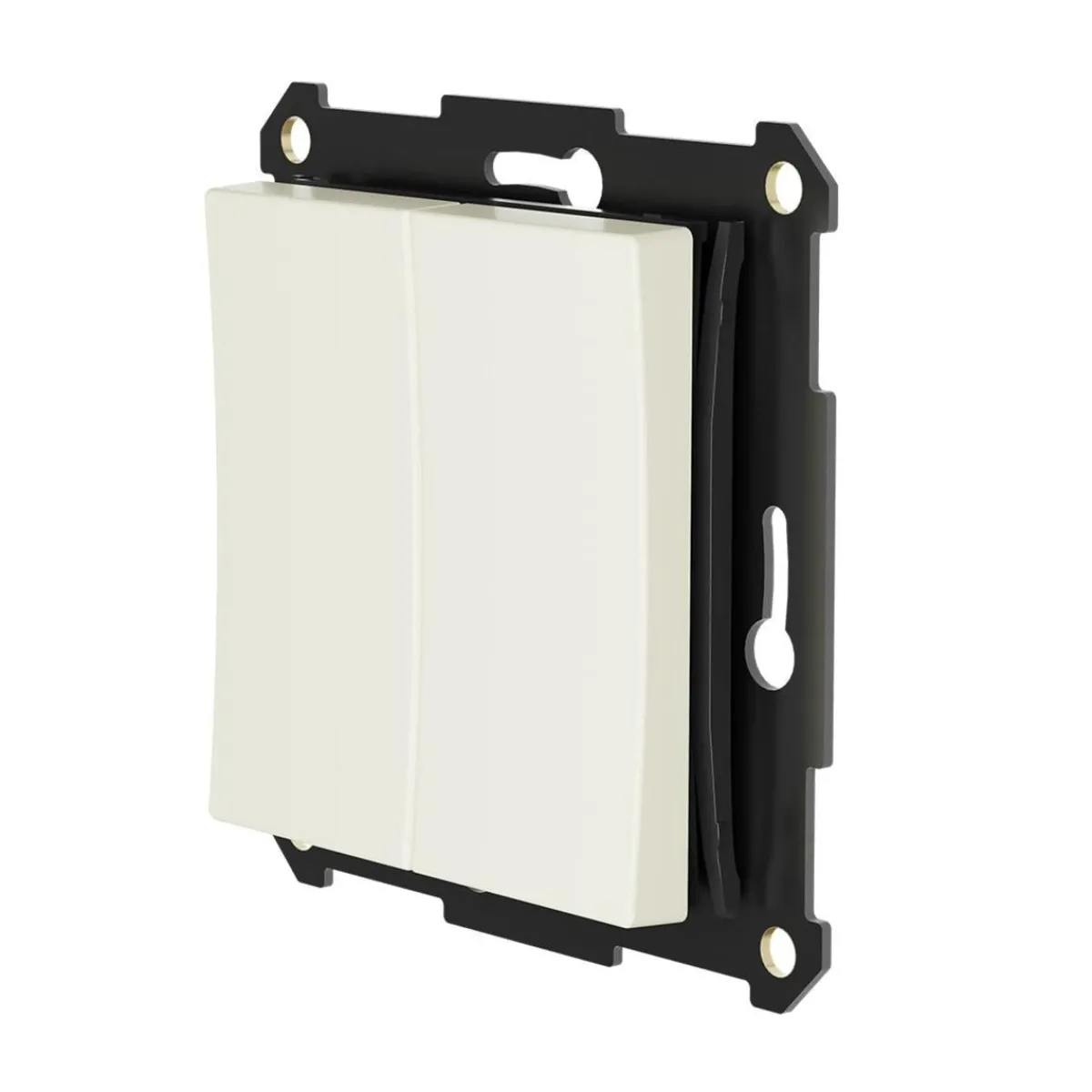 Plejd|Brytere>Plejd WPH-01 trådløs bryter passer med polar ramme Elko Hvit