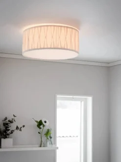 Kjøkkenbelysning Tak|Taklamper / Takplafonder>Pr home of Scandinavia Ab Plissè taklampe 45 - Hvit