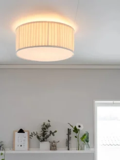 Kjøkkenbelysning Tak|Taklamper / Takplafonder>Pr home of Scandinavia Ab Plissè taklampe 45 - Hvit
