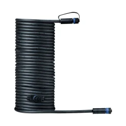 Plug & Shine System>Paulmann Plug & Shine 10 meter kabel med 2 utganger Svart
