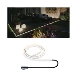 Plug & Shine System>Paulmann Plug & Shine LED Strips 2 meter 12W 3000 Kelvin IP68 Hvit