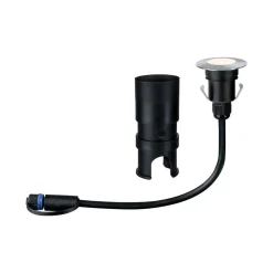 Uplights|Plug & Shine System>Paulmann Plug & Shine Mini innfelt bakkespott 2,5W 3000 Kelvin IP67 Sølv