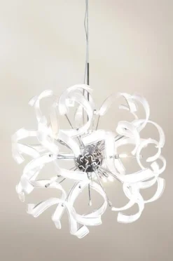 Kjøkkenbelysning Tak|Lysekroner>NorDesign Potenza lysekrone 25 krom