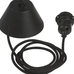 Kjøkkenbelysning Tak|Pendeloppheng>Pr home of Scandinavia Ab Pr Home pendeloppheng tekstil - Svart