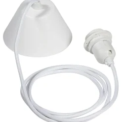 Kjøkkenbelysning Tak|Pendeloppheng>Pr home of Scandinavia Ab Pr Home pendeloppheng tekstil - Hvit