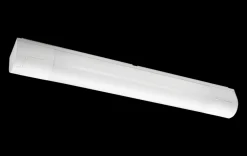 Baderomslamper Med Stikkontakt|Belysning Over Speilet På Badet>Sg Armaturen As Prelude m/ 2 stikkontakter 16W - Matt Hvit