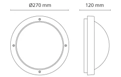 Utelamper - Veggskjold / Plafond|Kjøkkenbelysning Tak><noscript><img width=