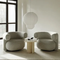 Kjøkkenbelysning Tak|Takpendler>Normann Copenhagen Puff pendel, bulb Hvit