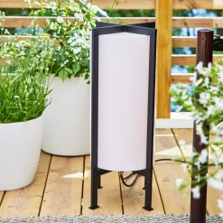 Garden 24 System>Marksløjd Pullert Sylinder 54 cm 6W - Garden24 - Svart