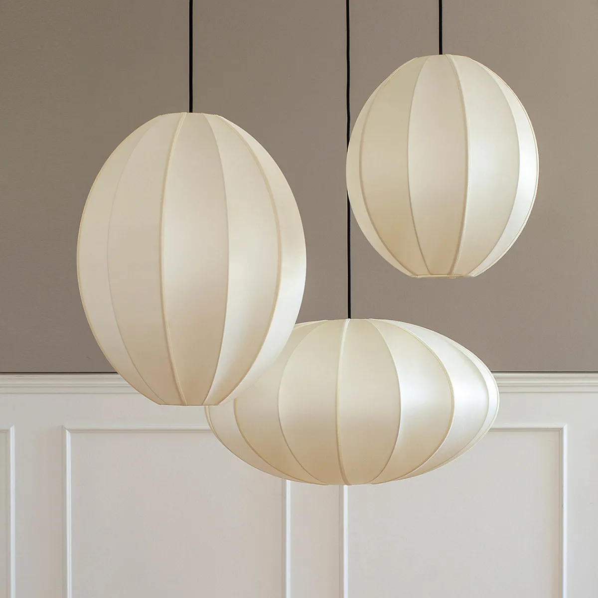 Kjøkkenbelysning Tak|Takpendler>Oi Soi Oi Pumpkin Silkeskjerm Offwhite