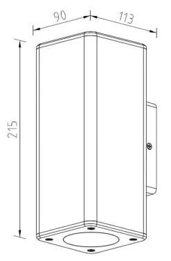 Utelamper Til Kystområder|Utelamper Med Opp/Ned Lys><noscript><img width=