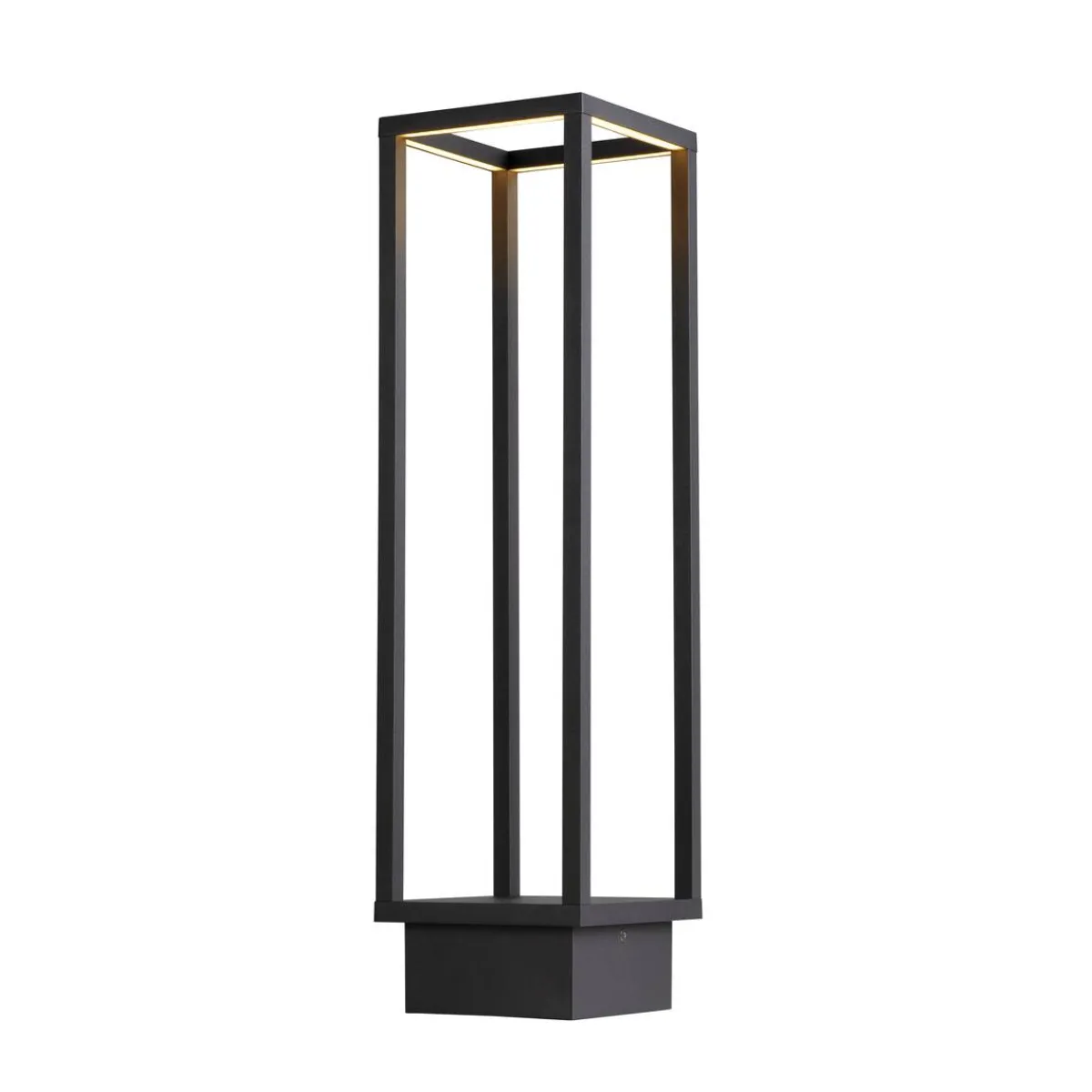 Pullert>Slv Quadrulo pullert 53 cm IP55 7W 3000 Kelvin Antrasitt