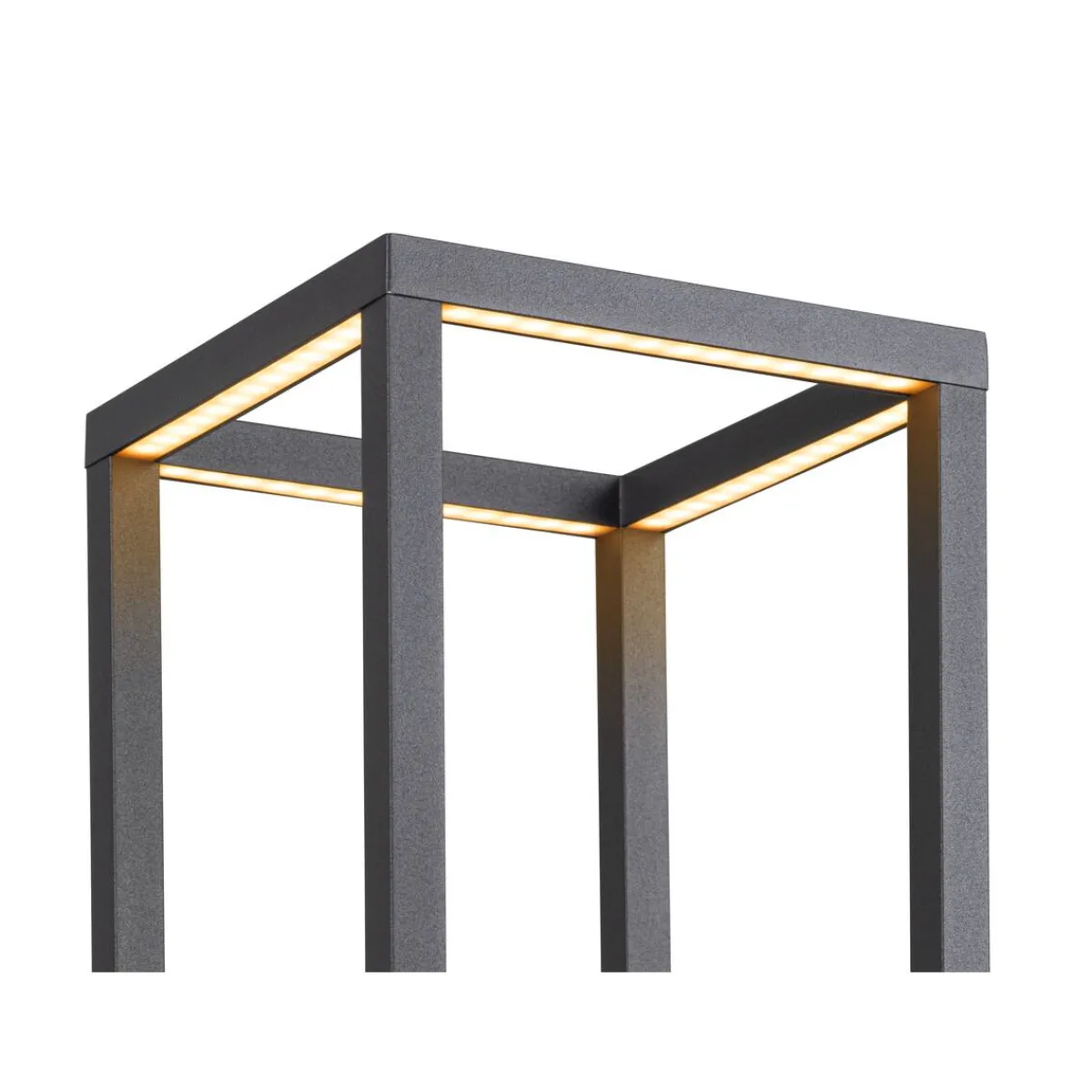 Pullert>Slv Quadrulo pullert 53 cm IP55 7W 3000 Kelvin Antrasitt