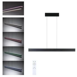 Kjøkkenbelysning Tak|Takpendler>Paulmann Raiko takpendel 19/6W 2700-6500 Kelvin RGB med fjernkontroll