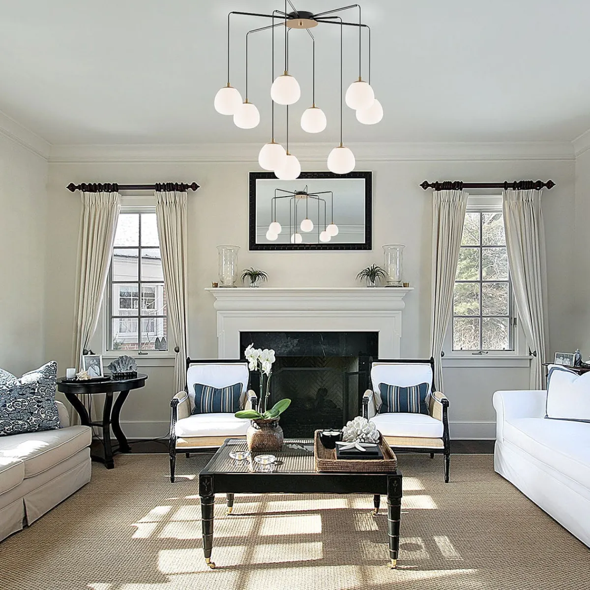 Kjøkkenbelysning Tak|Takpendler>Design by Grönlund Raindrop takpendel Messing / svart