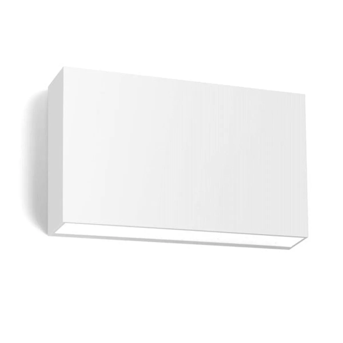 Utelamper Med Opp/Ned Lys>NorDesign Rapido K1 vegglampe utendørs ned IP65 7W LED 3000K Dimbar - Hvit