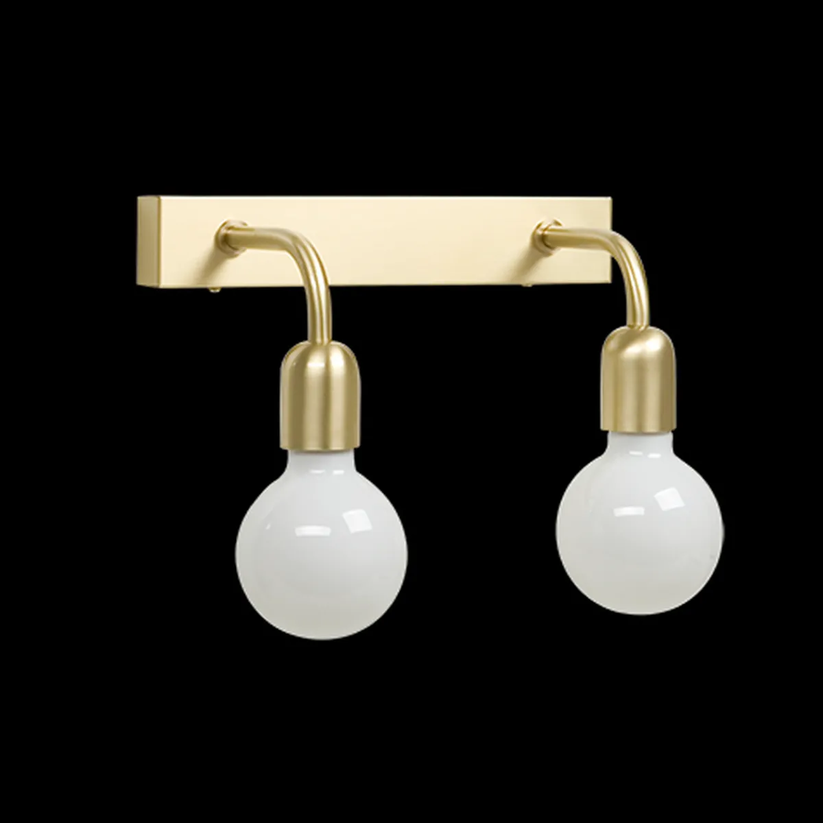 Baderomsbelysning Vegg>Belid Regal dobbel vegglampe IP44 E27