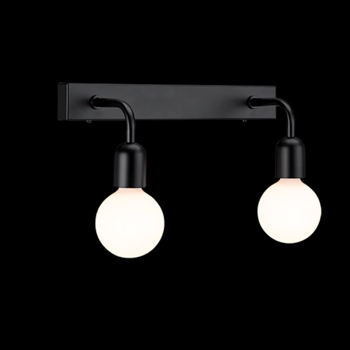 Baderomsbelysning Vegg>Belid Regal dobbel vegglampe IP44 E27