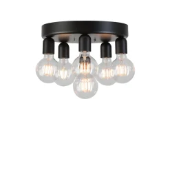 Kjøkkenbelysning Tak|Taklamper / Takplafonder>Belid Regal takplafond - Svart