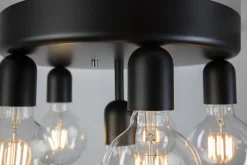 Kjøkkenbelysning Tak|Taklamper / Takplafonder>Belid Regal takplafond - Svart