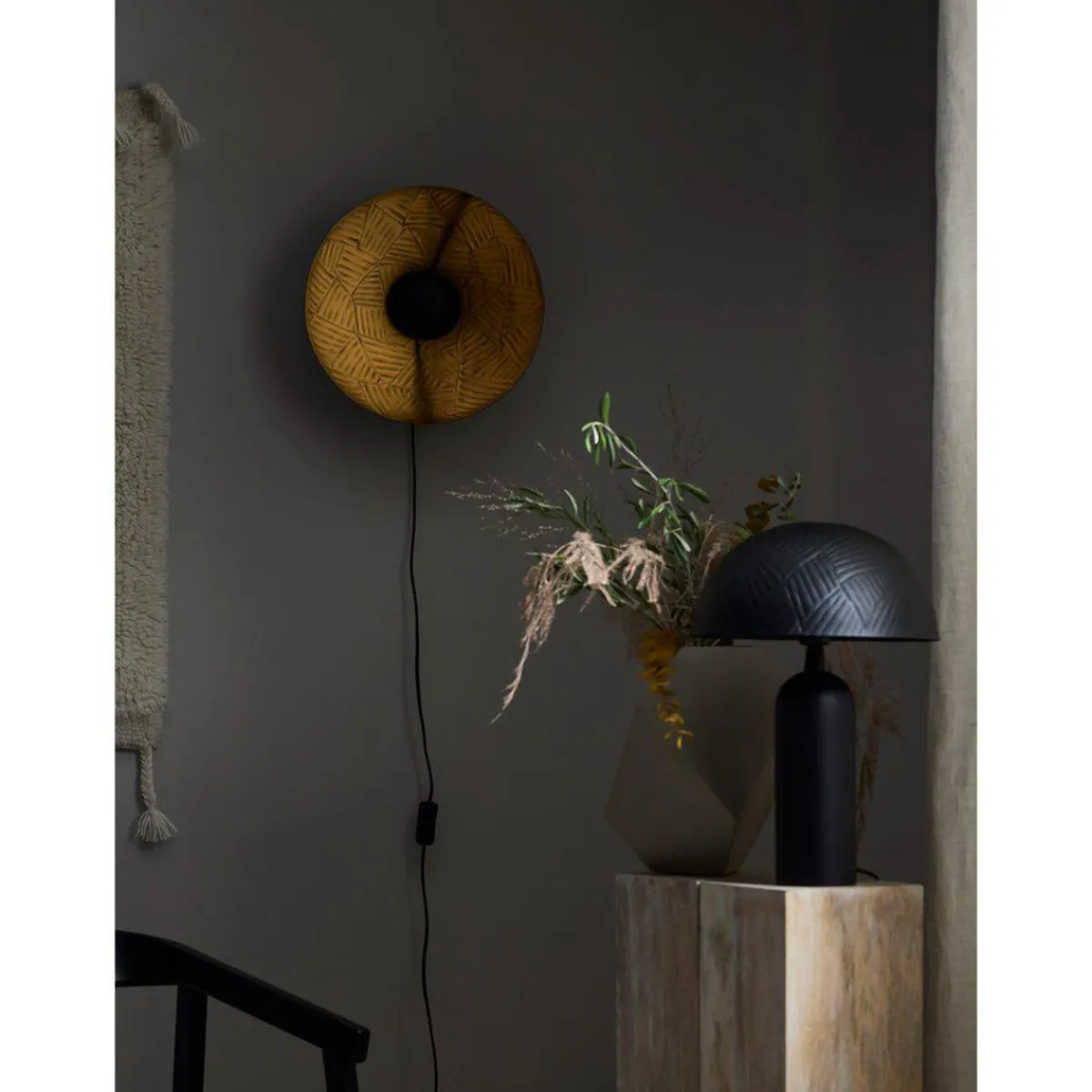 Interiørlamper>Pr home of Scandinavia Ab Ribble vegglampe 35 - Svart