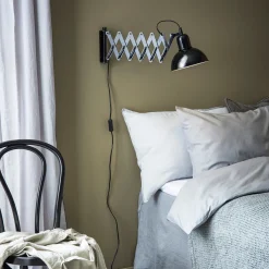 Interiørlamper|Leselamper>Marksløjd Riggs vegglampe Svart