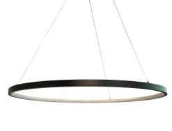 Kjøkkenbelysning Tak|Takpendler>NorDesign Ringo 60 cm takpendel 16W 2700 Kelvin RA90 dimbar - Svart