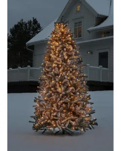 Juletrelys & Lysslynger>Konstsmide Ringslynge 2,4 meter Firefly 8 x 30 LED - Frostet Amber