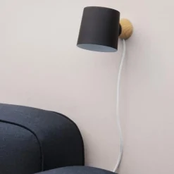 Leselamper>Normann Copenhagen Rise vegglampe, Svart