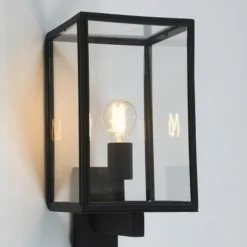 Utelamper - Klassiske Vegglamper>Eglo Roma vegglampe m/arm, stor