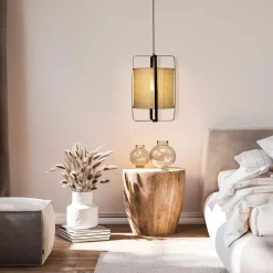 Kjøkkenbelysning Tak|Takpendler>Aneta Lighting Ronda takpendel Svart/Natur